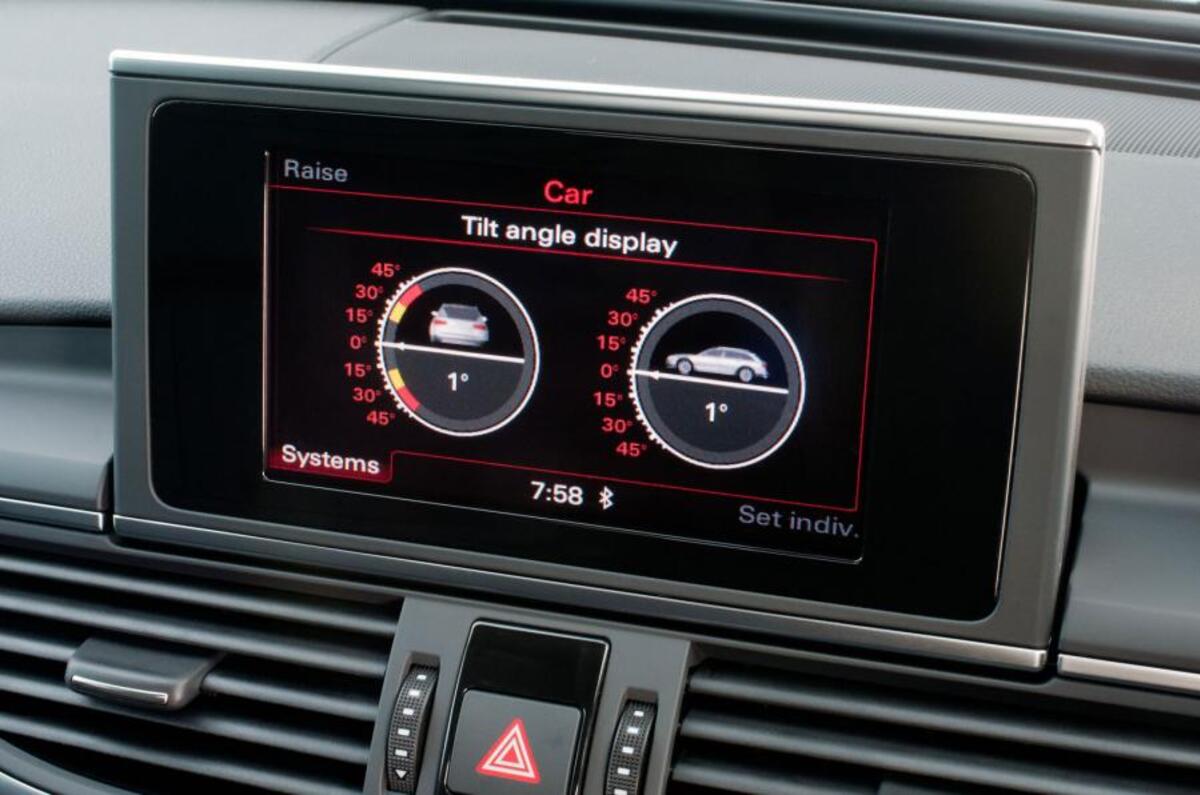Audi A6 Allroad tilt system