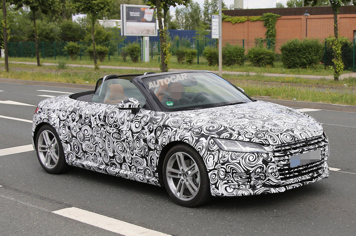 New Audi TT Roadster on course for Paris motor show launch New Audi TT Roadster on course for Paris motor show launch