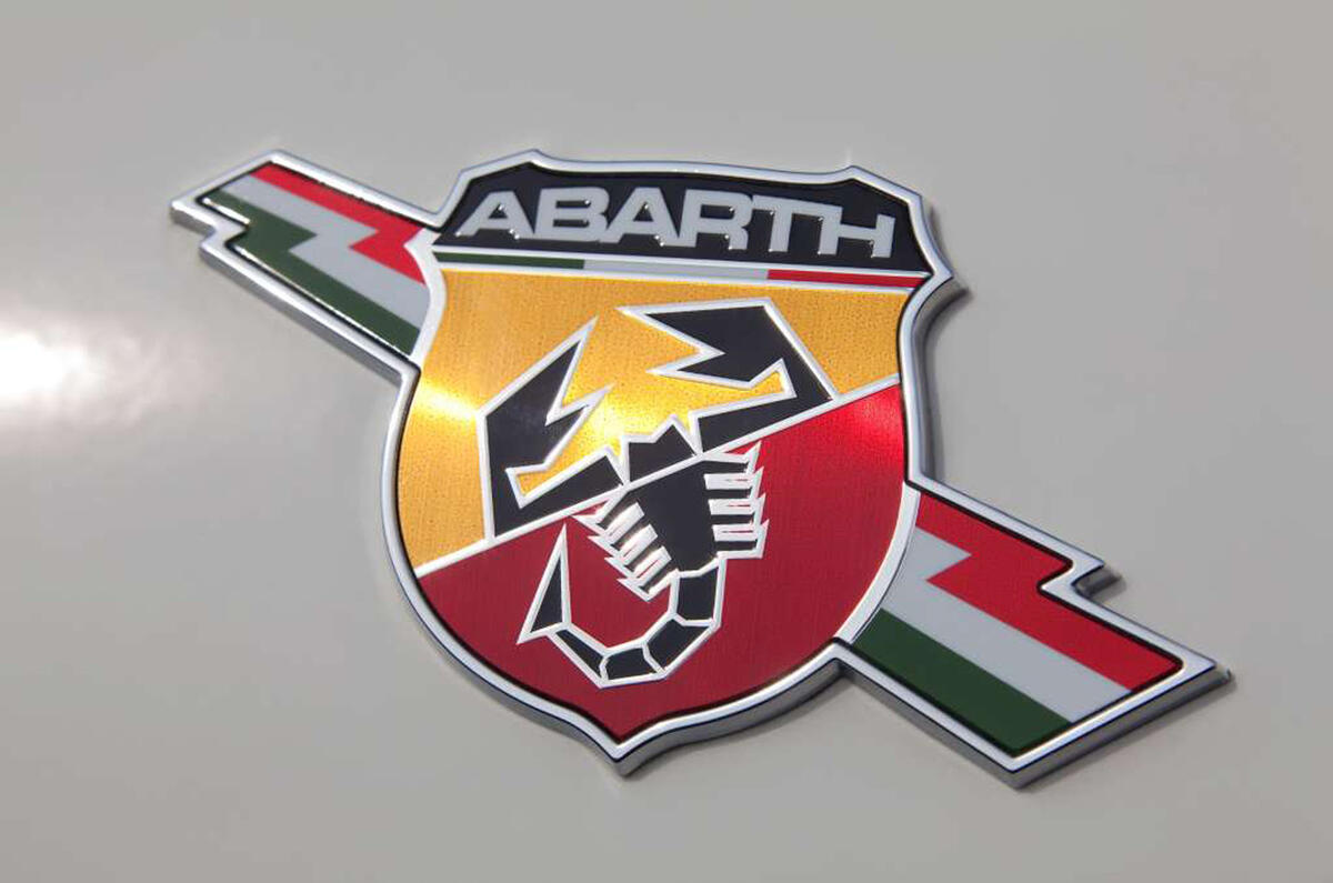 Abarth 595 badging