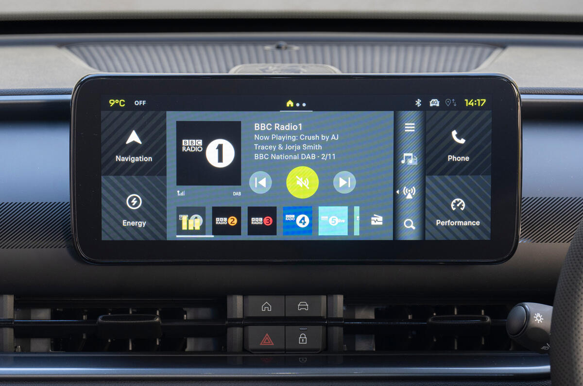 Abarth 600e infotainment Abarth 600e infotainment