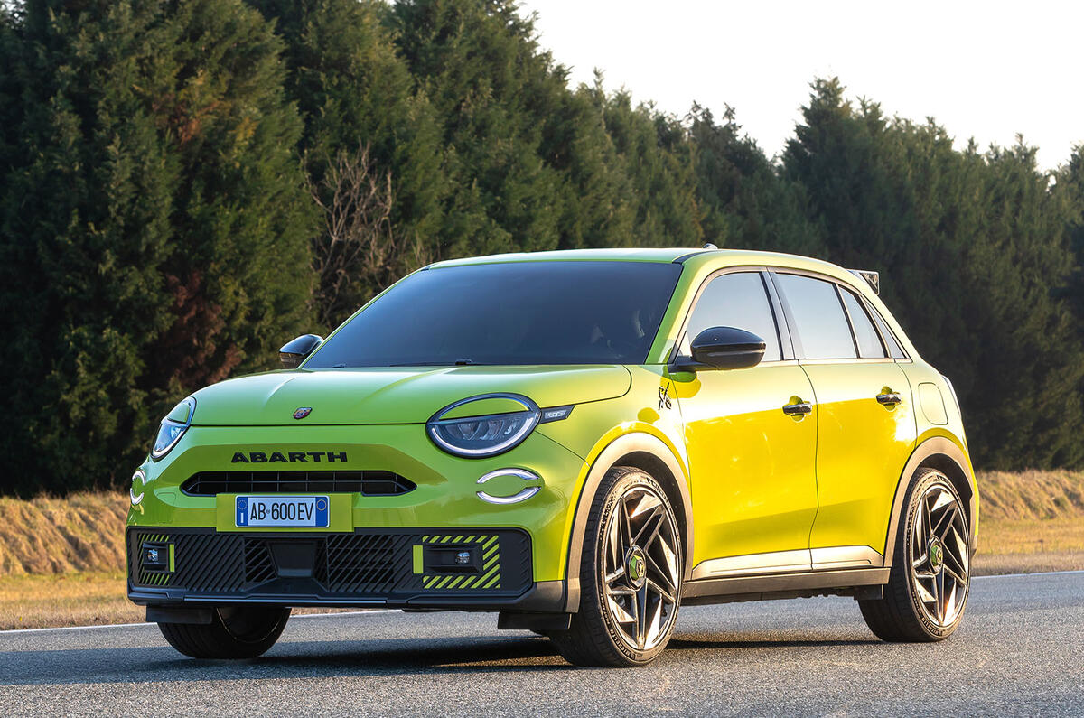 Abarth 600e static Abarth 600e static