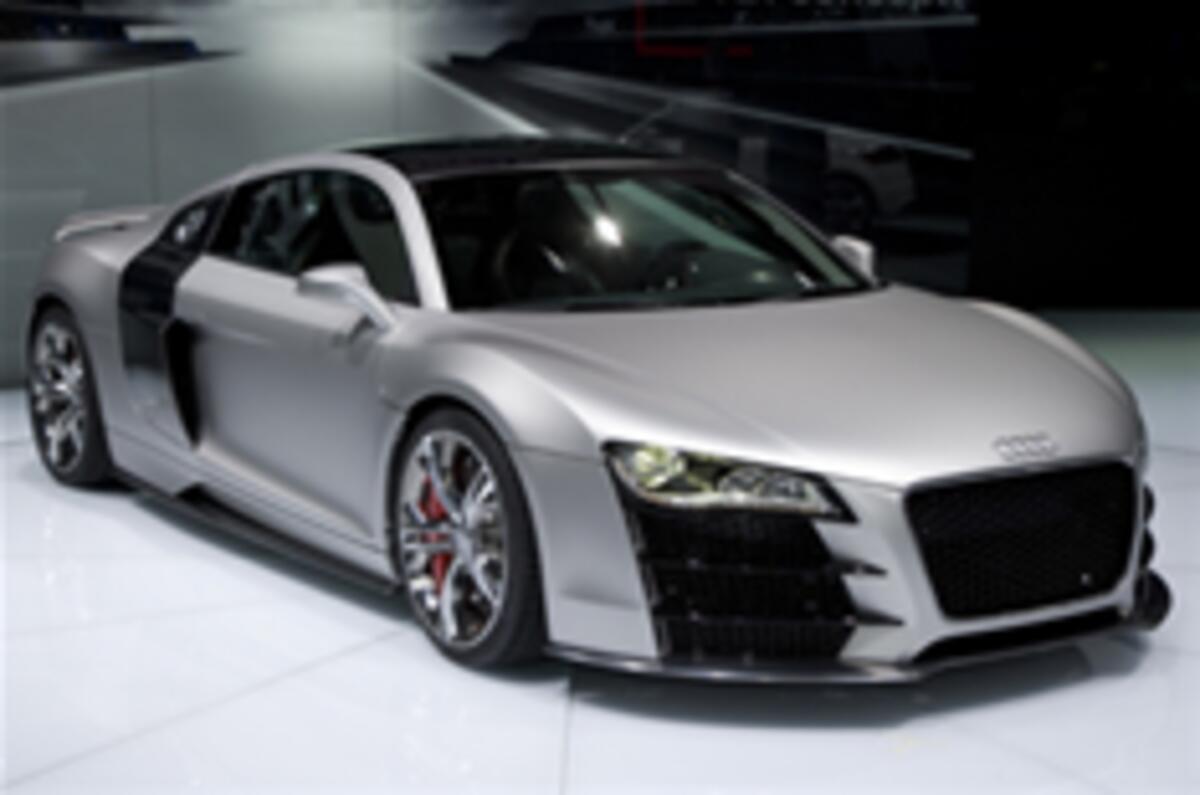 Rock star of the show: Audi R8 V12 TDi