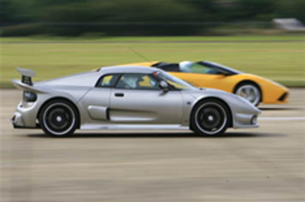 The fastest car in the real world is...