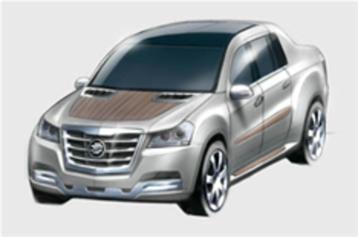 European luxo-pickup headed for Geneva