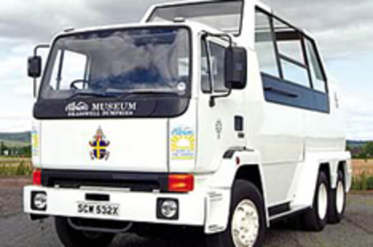 Scottish Popemobile for sale