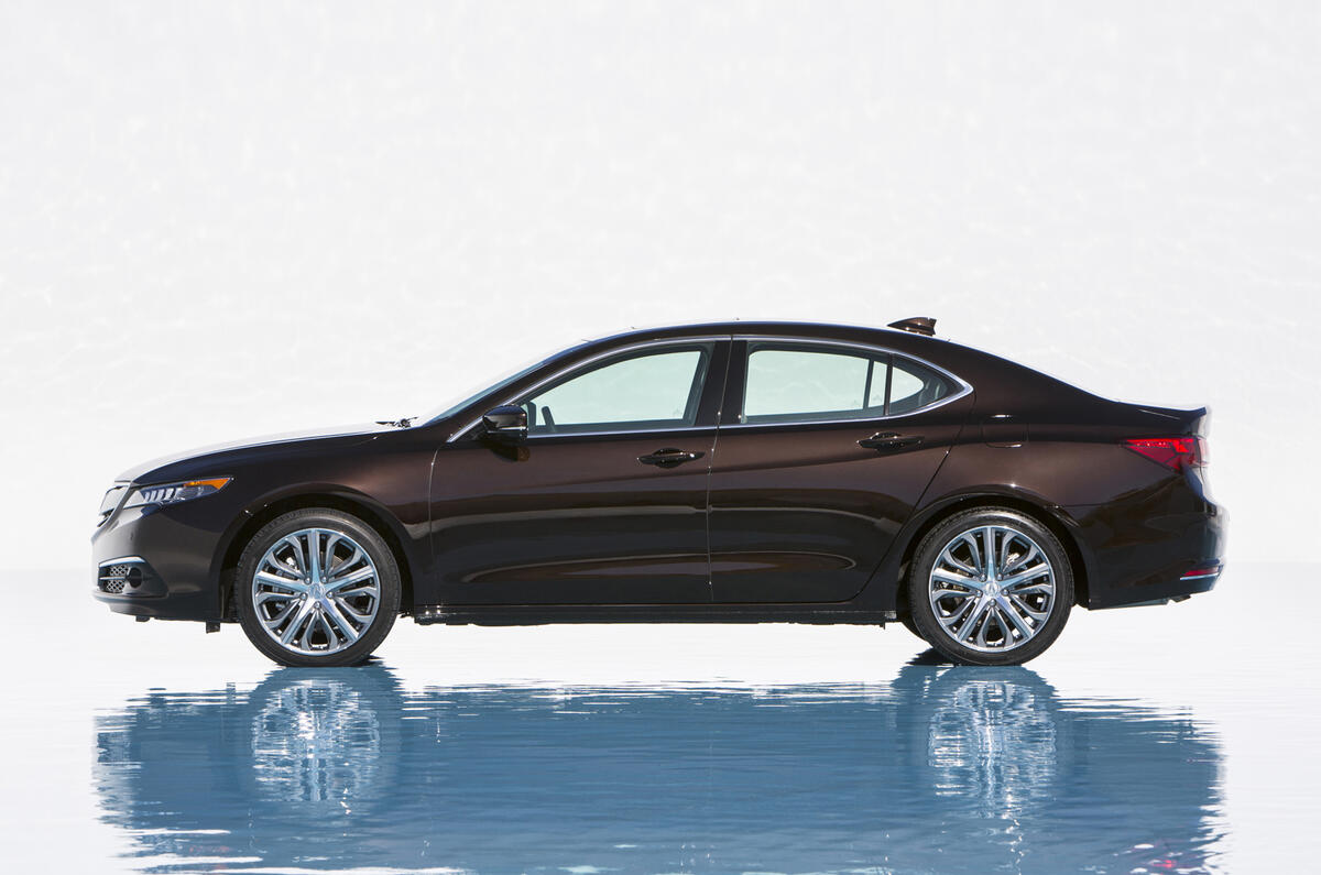 no title Production-ready Acura TLX saloon revealed