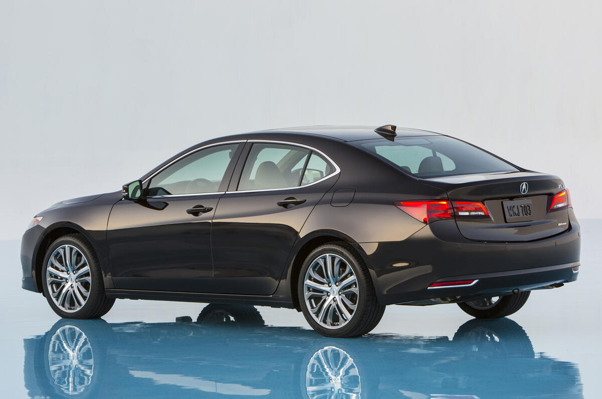 no title Production-ready Acura TLX saloon revealed