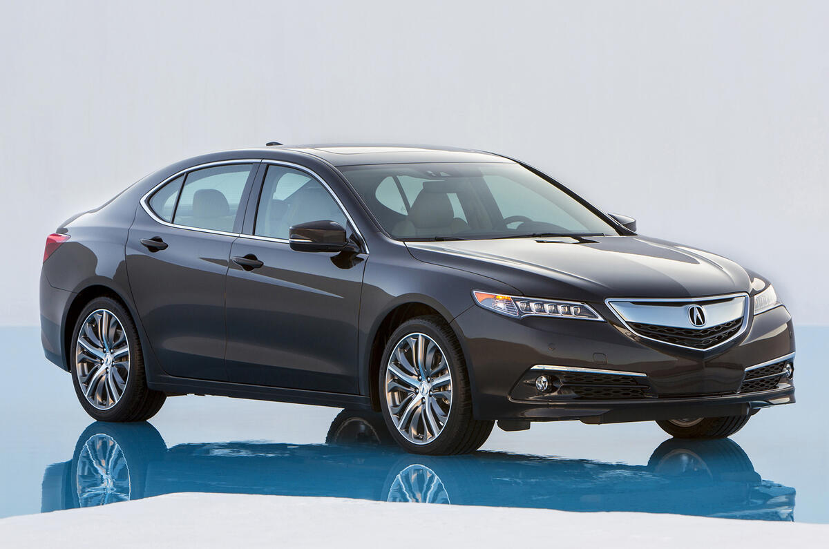 no title Production-ready Acura TLX saloon revealed