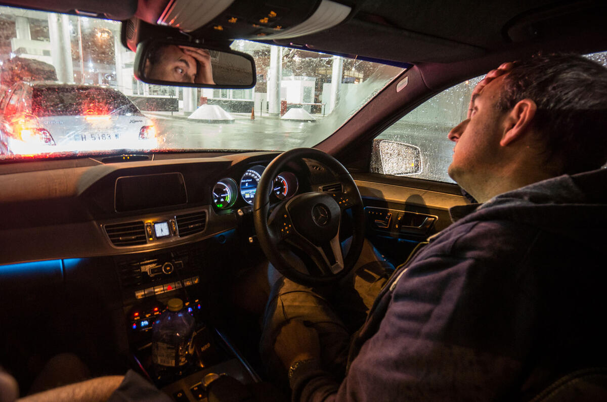 Mercedes E300 hybrid from Africa to Goodwood - picture special