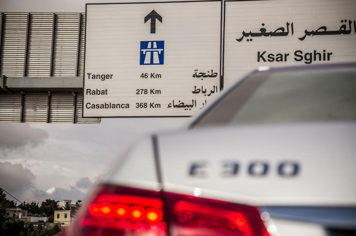 Mercedes E300 hybrid from Africa to Goodwood - picture special