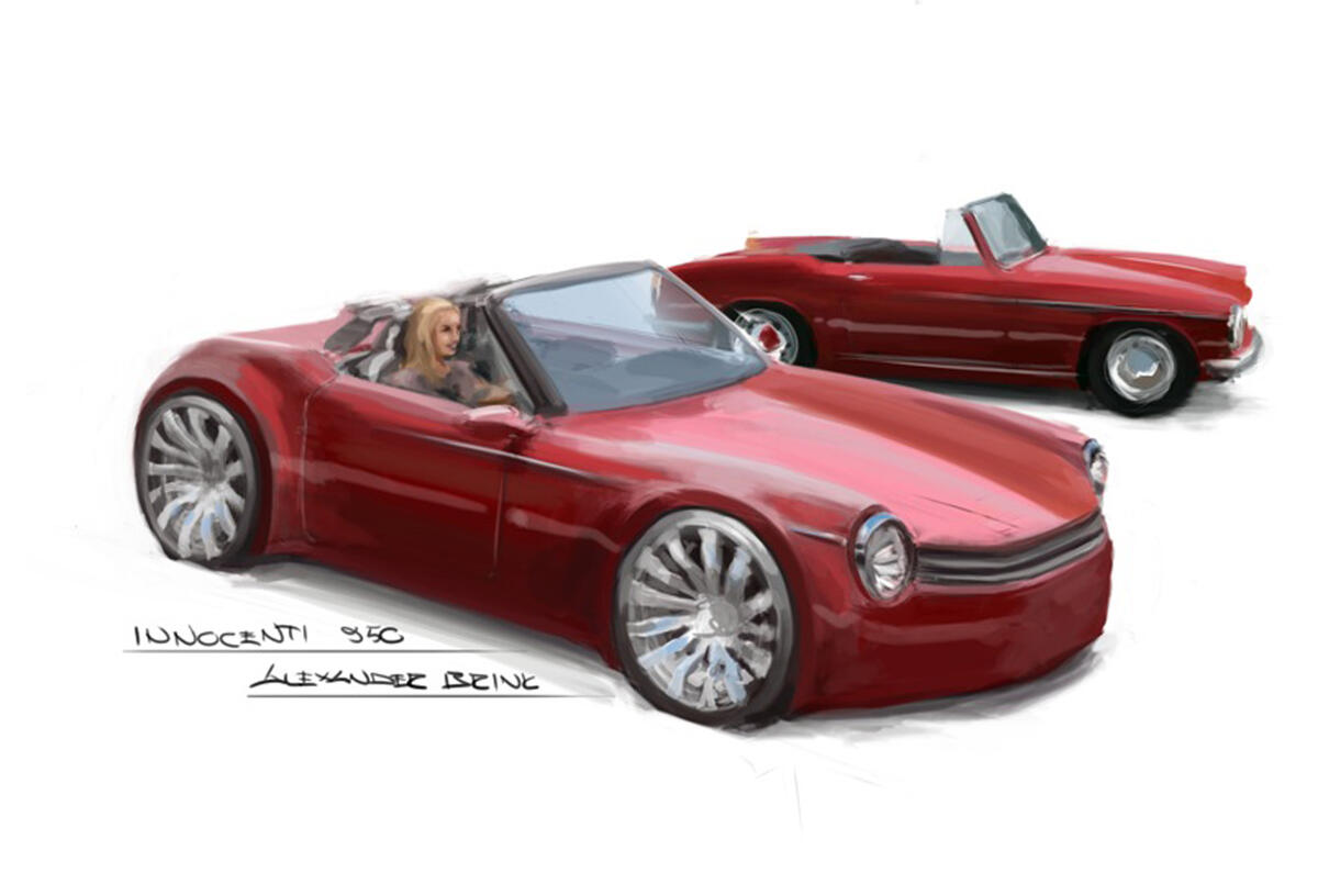 no title Design students re-envision motoring classics for Salon Privé