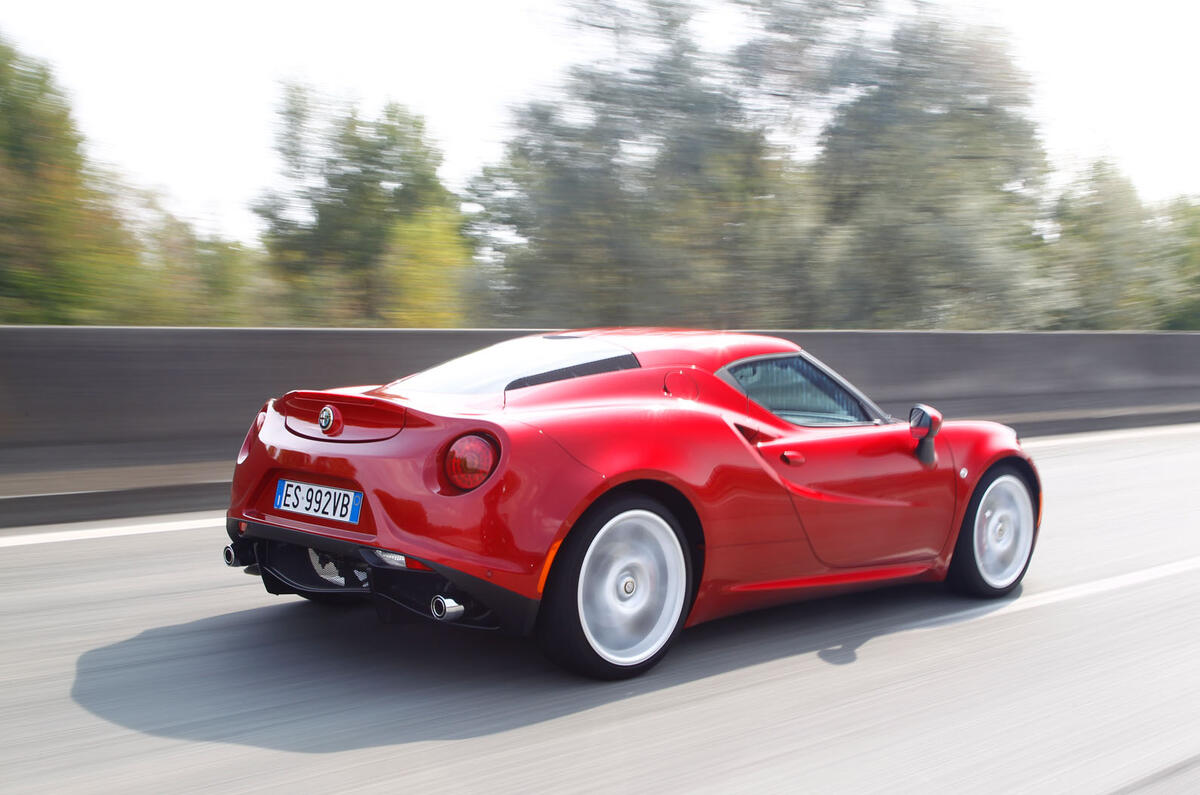Alfa Romeo 4C has good fuel economy