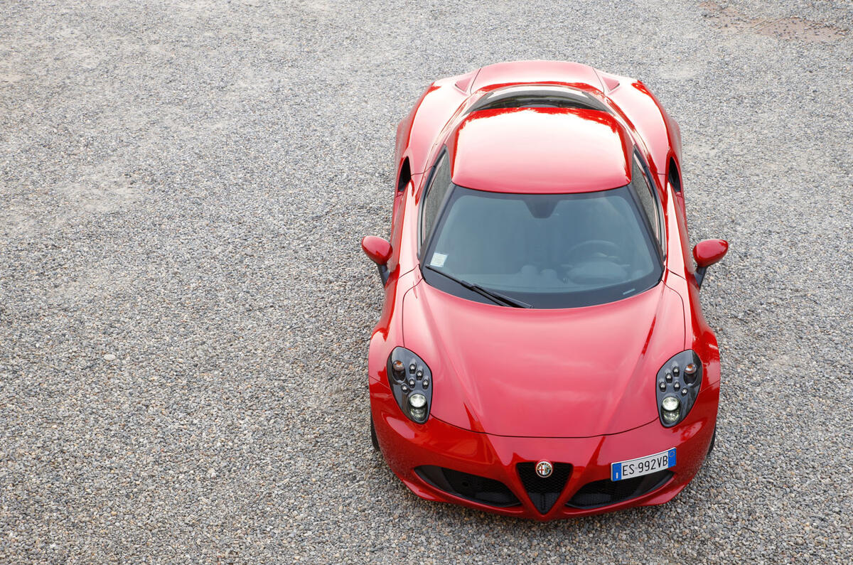 Best driver&#039;s cars 2013: Alfa Romeo 4C