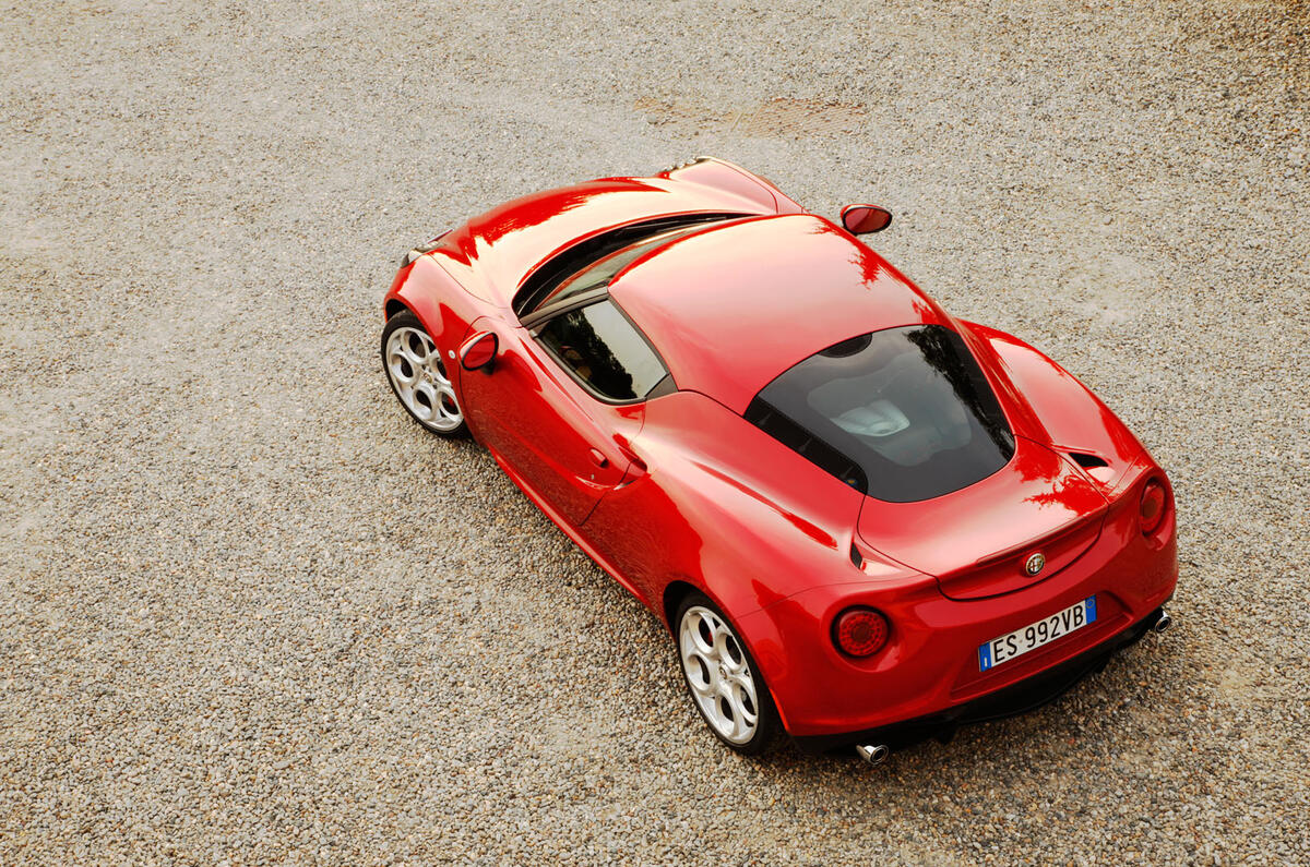 The 240bhp Alfa Romeo 4C