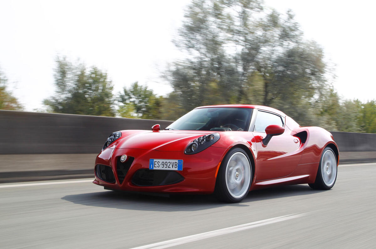 4.5 star Alfa Romeo 4C