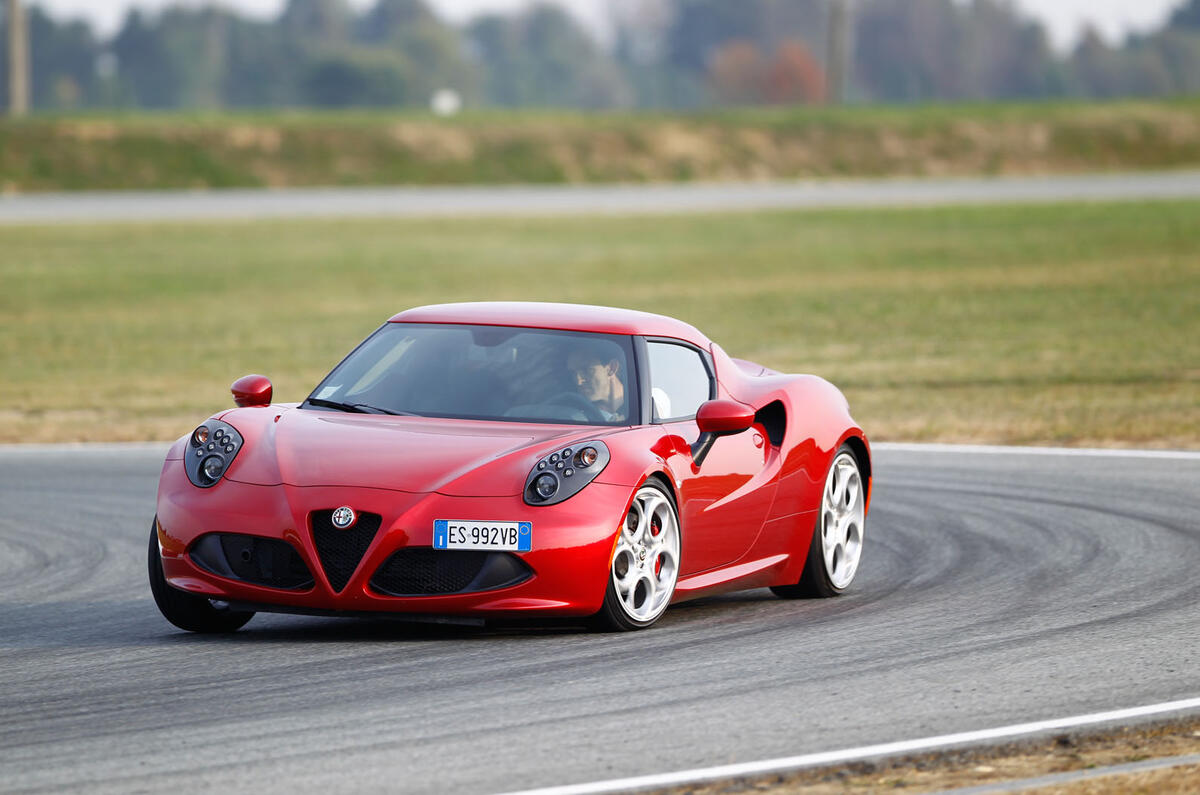 Alfa 4C has impressive handling