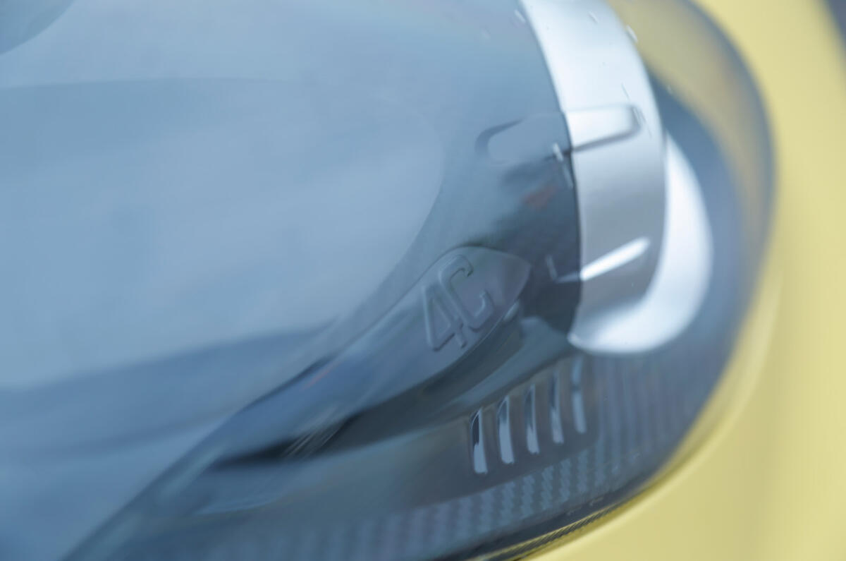 4C spider projector headlights