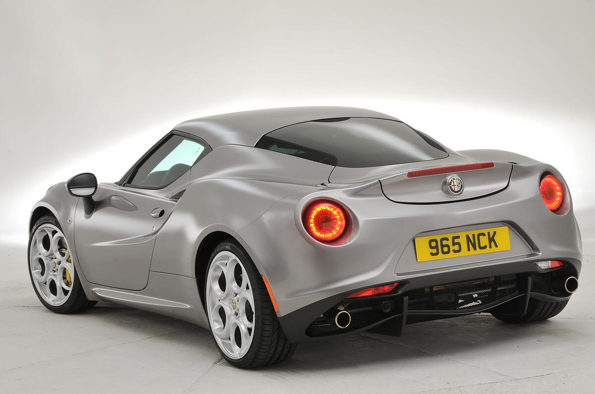 Alfa Romeo 4C to inspire future designs