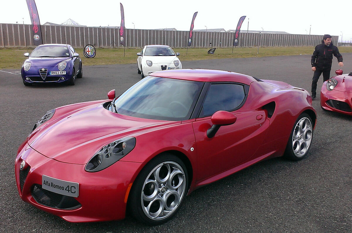 no title Ten minutes behind the wheel of an Alfa Romeo 4C