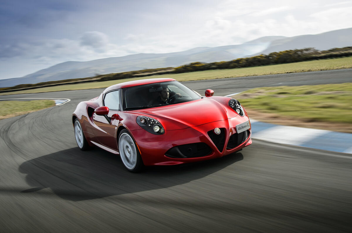 no title Ten minutes behind the wheel of an Alfa Romeo 4C