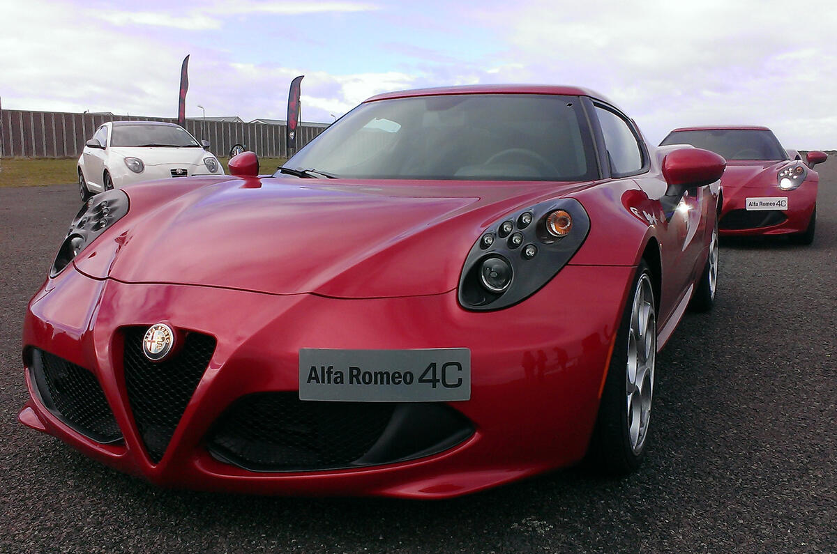 no title Ten minutes behind the wheel of an Alfa Romeo 4C