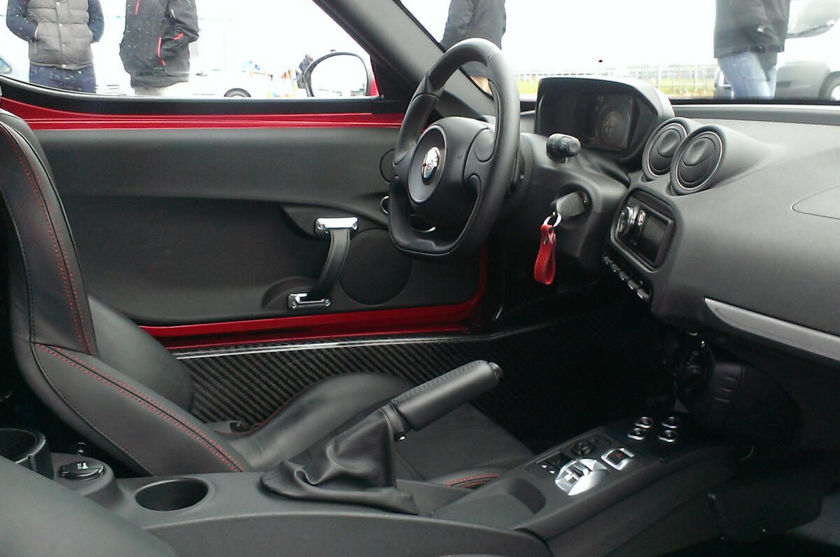 no title Ten minutes behind the wheel of an Alfa Romeo 4C