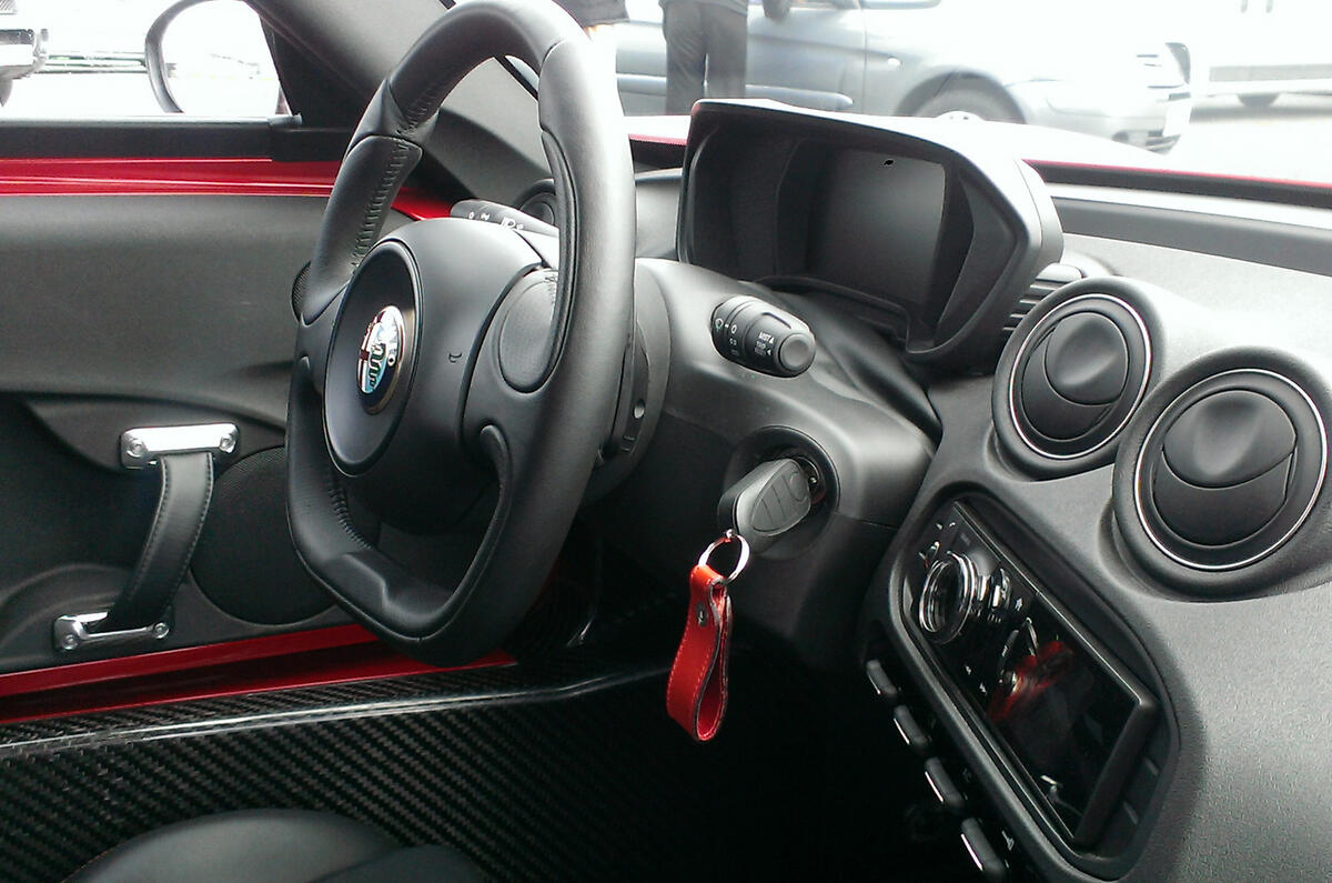 no title Ten minutes behind the wheel of an Alfa Romeo 4C