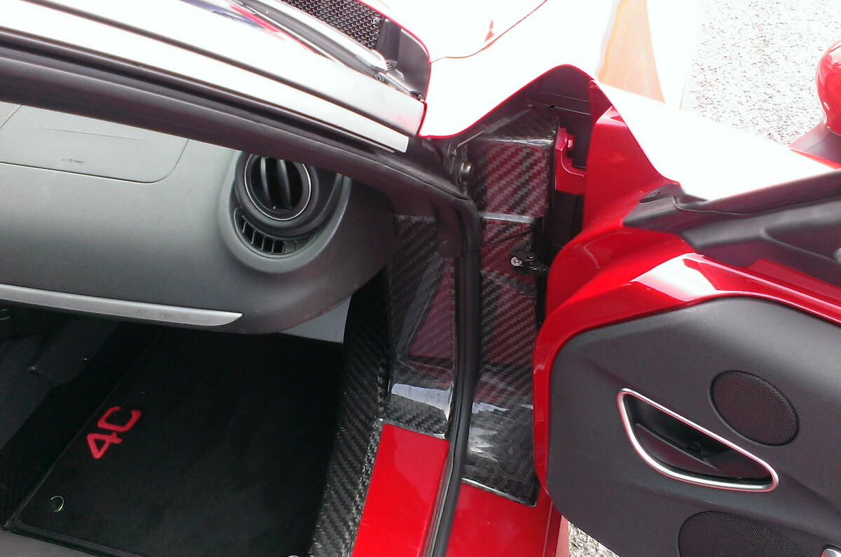 no title Ten minutes behind the wheel of an Alfa Romeo 4C