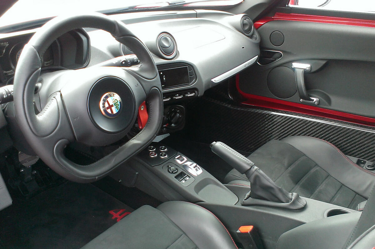 no title Ten minutes behind the wheel of an Alfa Romeo 4C