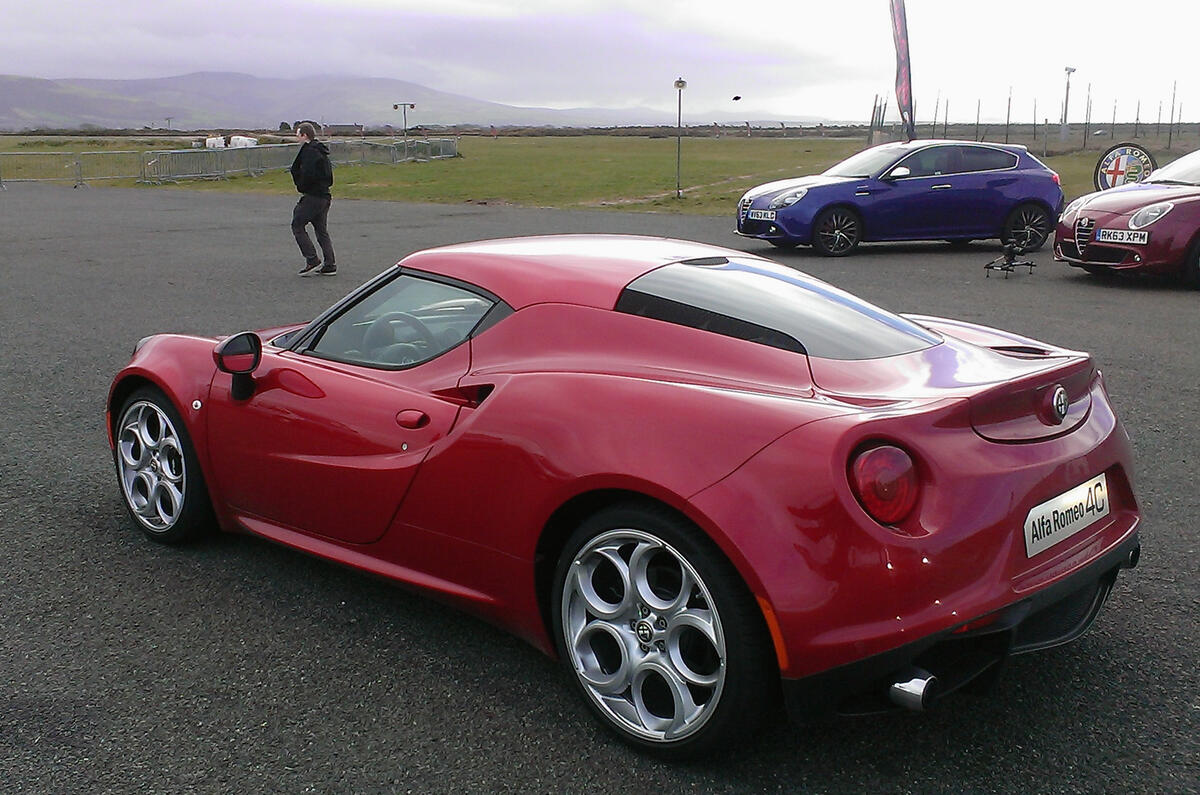 no title Ten minutes behind the wheel of an Alfa Romeo 4C
