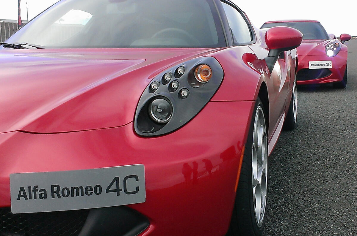 no title Ten minutes behind the wheel of an Alfa Romeo 4C