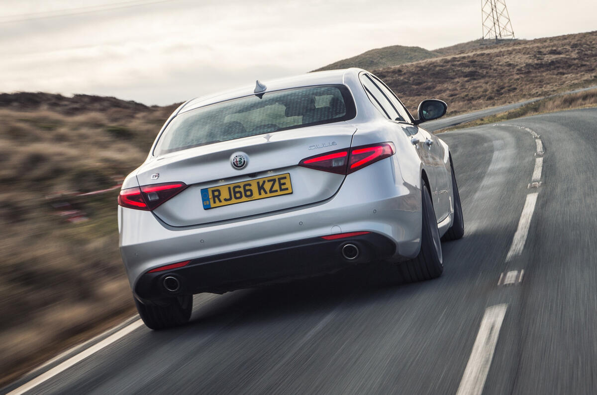 Alfa Romeo Giulia rear