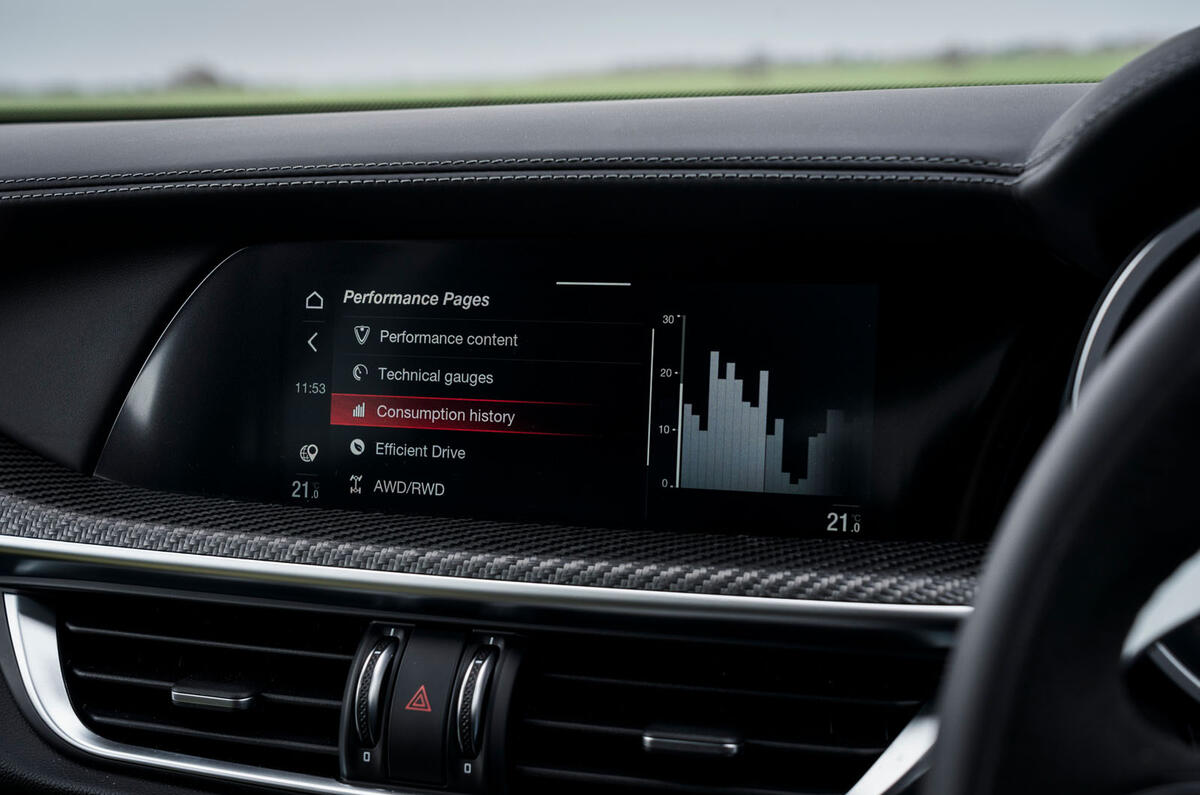alfa romeo stelvio qv review 2024 13 infotainment alfa romeo stelvio qv review 2024 13 infotainment