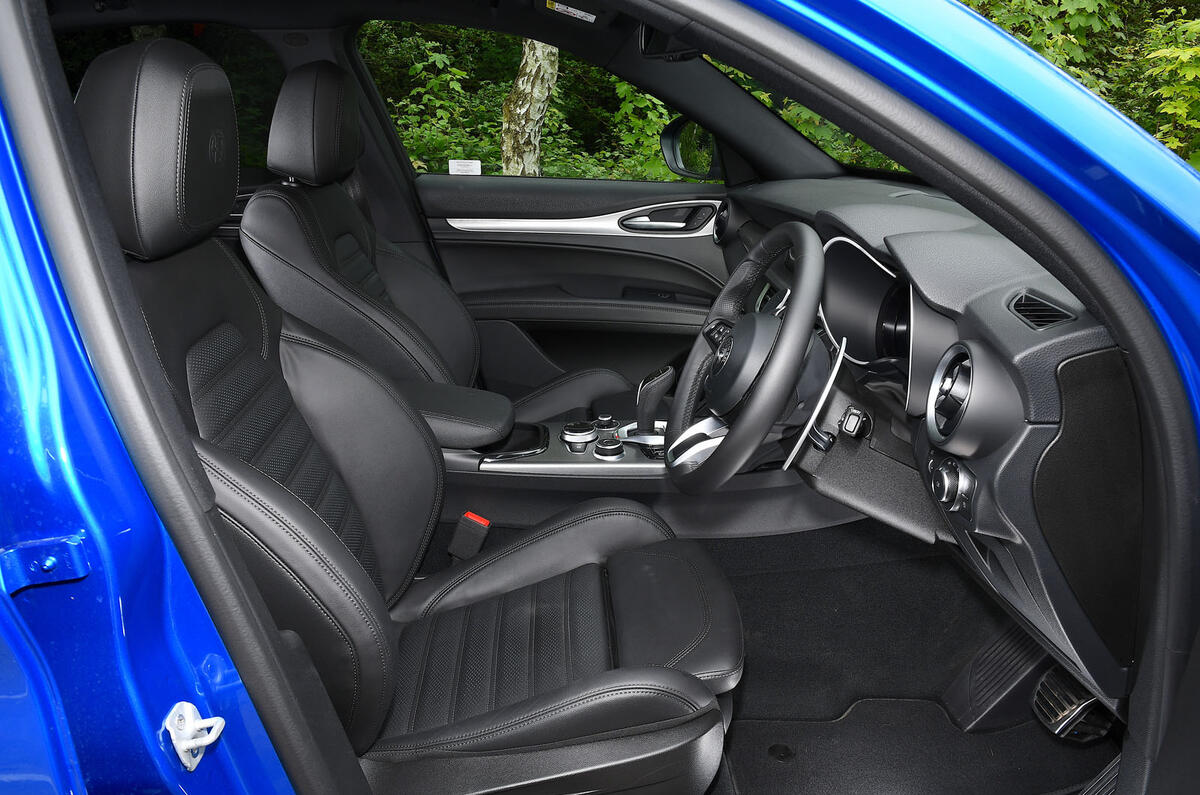 alfa romeo stelvio veloce review 2023 16 front seats alfa romeo stelvio veloce review 2023 16 front seats