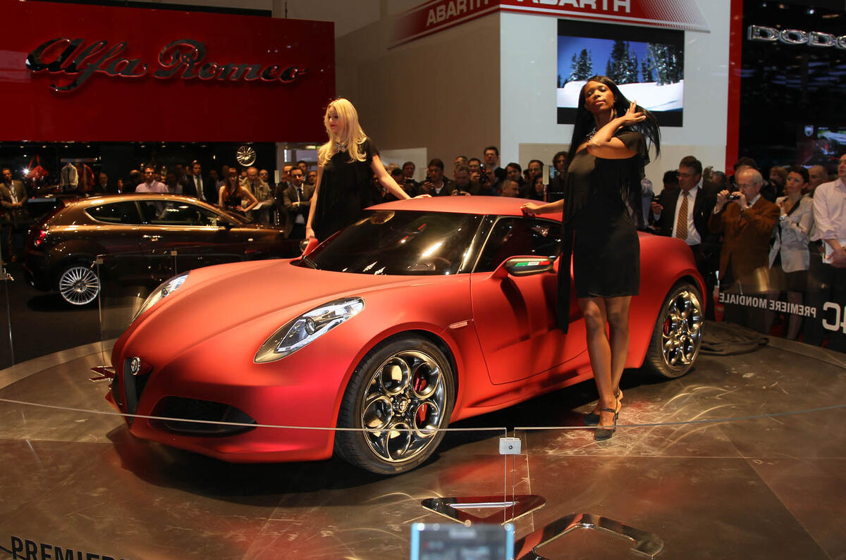 Geneva motor show: Alfa Romeo 4C