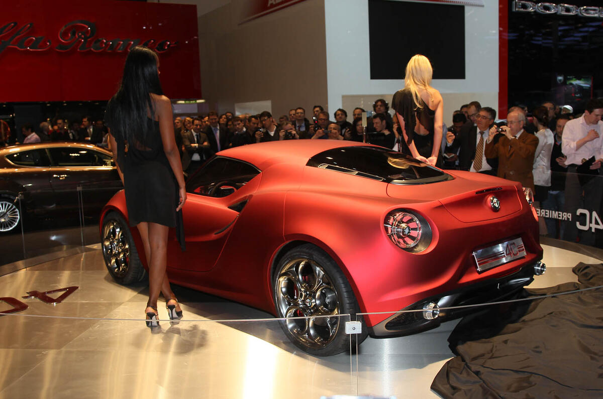 no title Geneva motor show: Alfa Romeo 4C