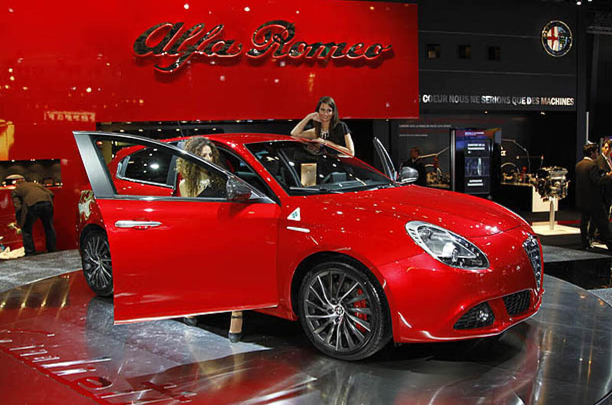 Paris motor show: Alfa Giulietta