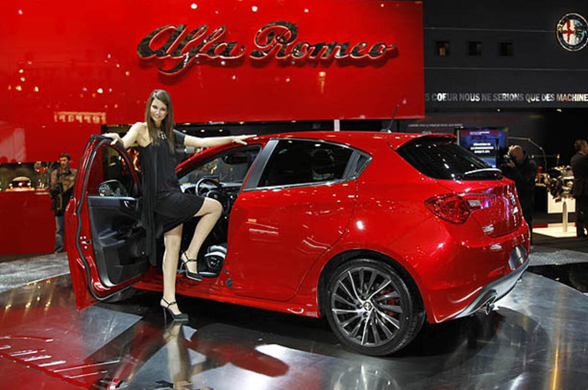 Paris motor show: Alfa Giulietta