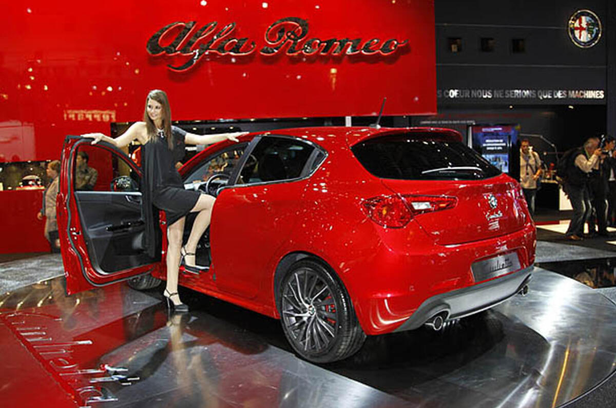 Paris motor show: Alfa Giulietta