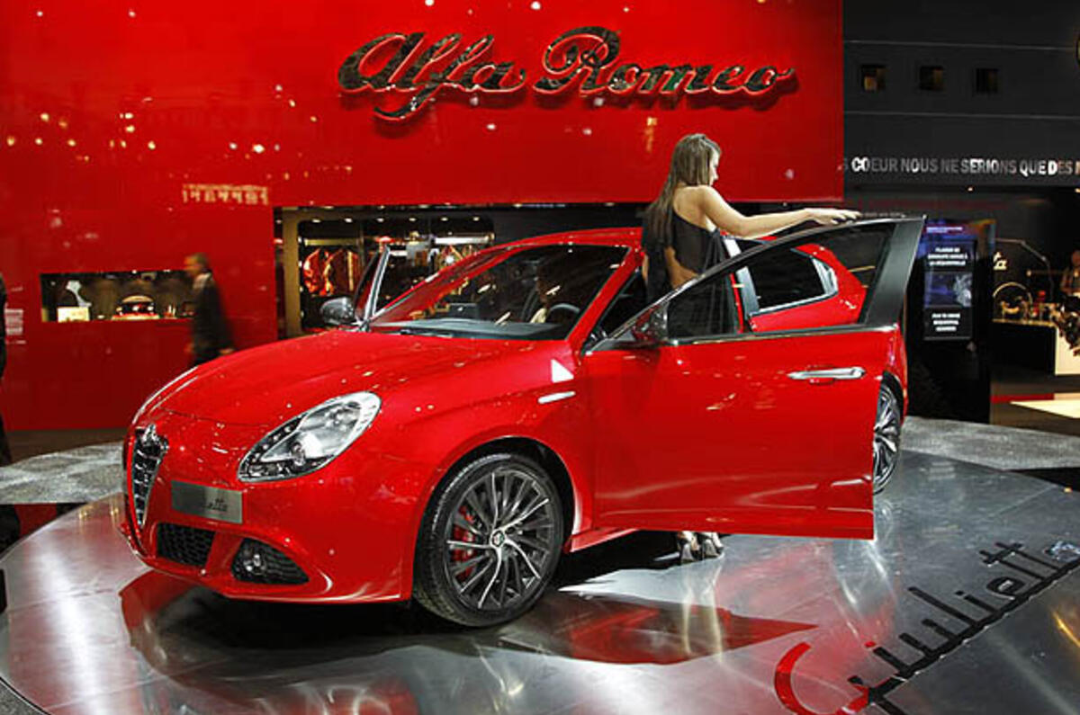 Paris motor show: Alfa Giulietta