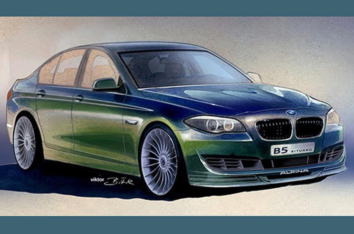 New BMW Alpina B5: first pic