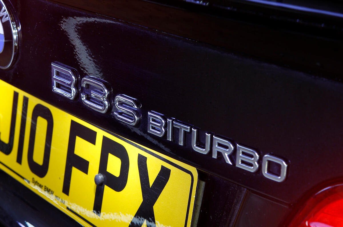 Alpina B3 S Biturbo badging