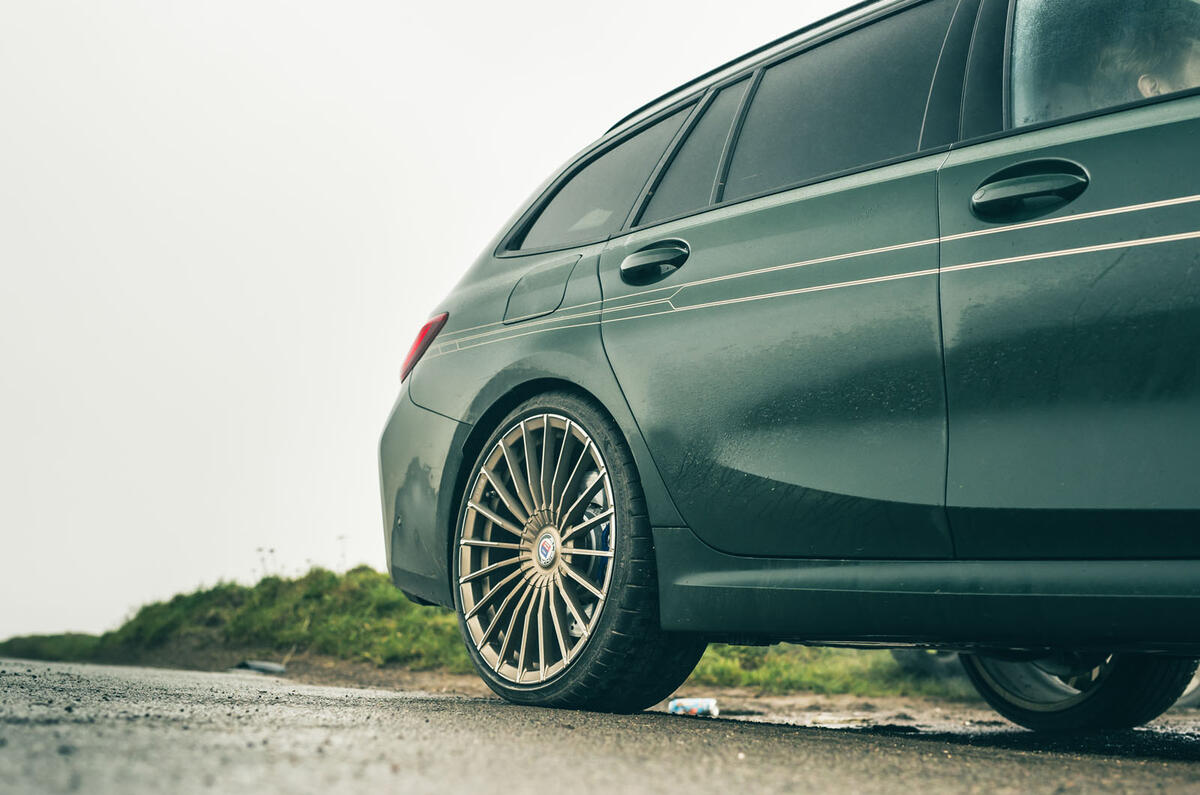 Alpina B3 GT review 2025 019 rear arch Alpina B3 GT review 2025 019 rear arch