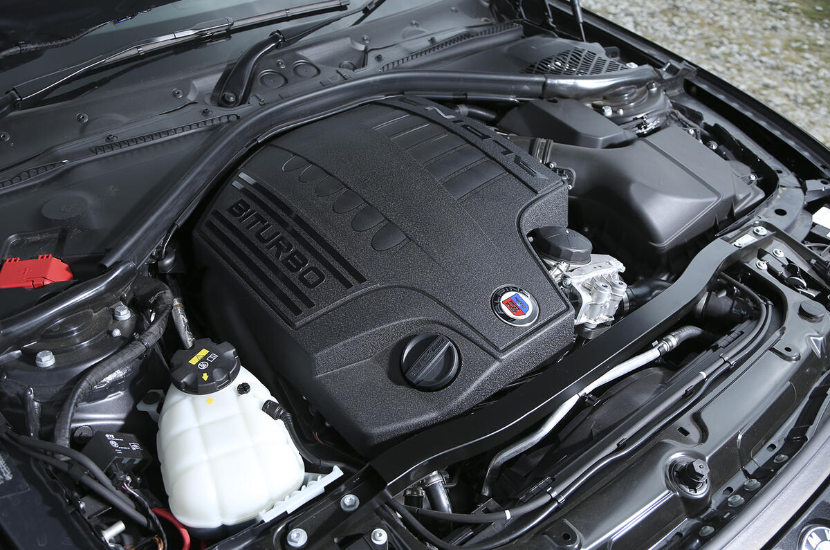 Alpina B4's 404bhp 3.0-litre engine