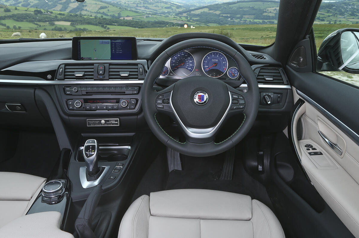 Alpina B4 Biturbo's interior