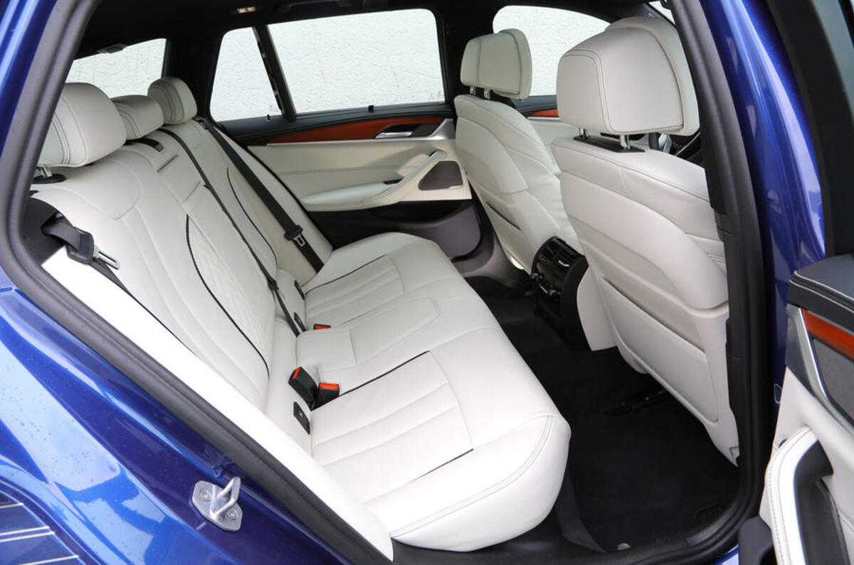 Alpina B5 rear seats