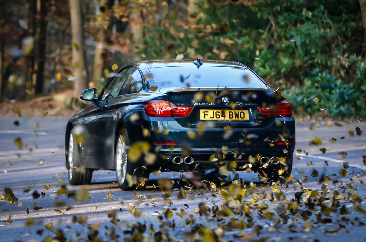 The RWD Alpina D4 Biturbo Coupé