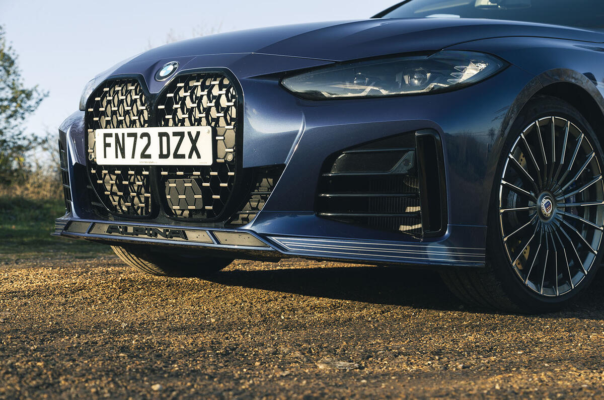 alpina d4 s gran coupe 05 grill alpina d4 s gran coupe 05 grill