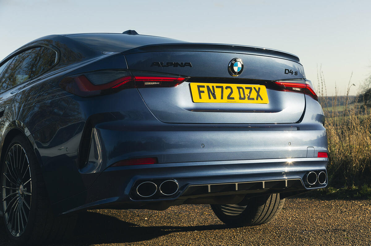 alpina d4 s gran coupe 07 rear alpina d4 s gran coupe 07 rear