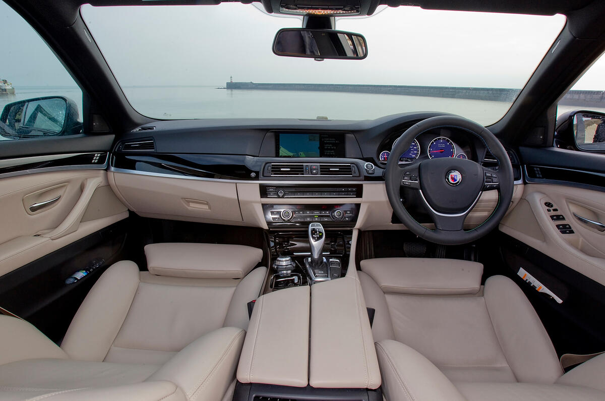 The front of the Alpina D5